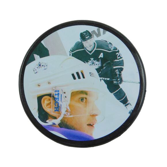 NHL Los Angeles Kings Luc Robitaille 20 We Are The Kings Hockey Puck - Picture 1 of 6